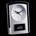 Silver Mallory Clock